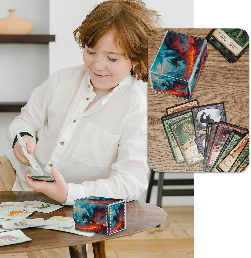 Strong Magnet MTG Demon Deck Box Playing Card Case Magic the Gathering Commander
