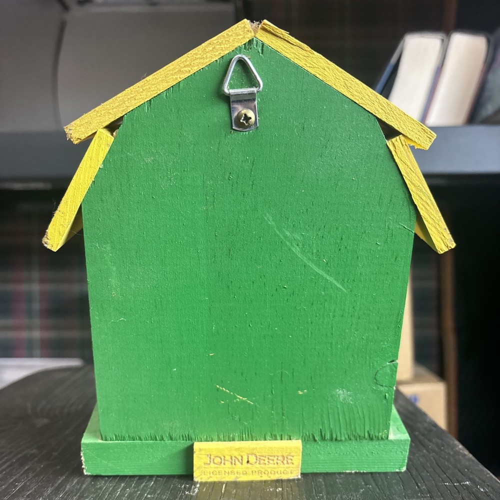 John Deere Tractor Wall Hanging with Hooks Hat/Key Rack