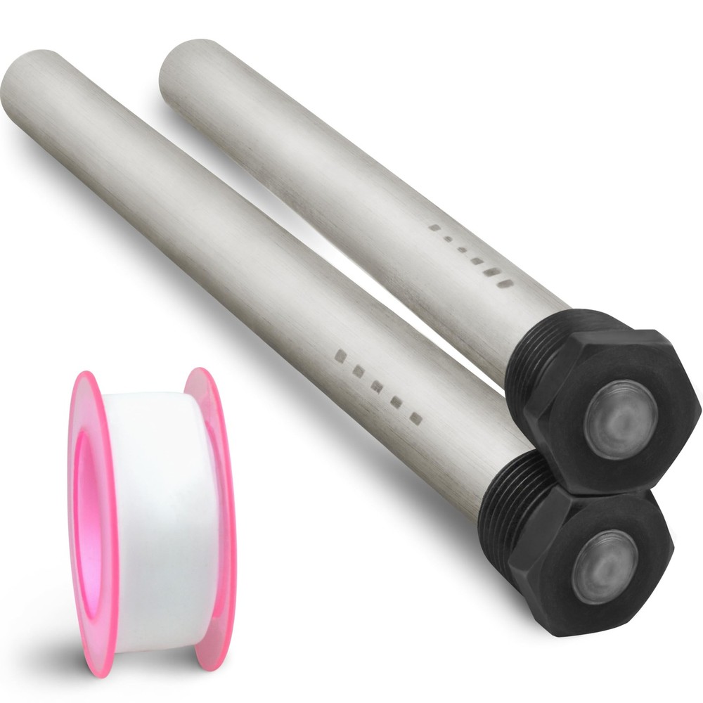 Anode RV Water Heater Set of 2 - Camper Rod 3/4'' Aluminum