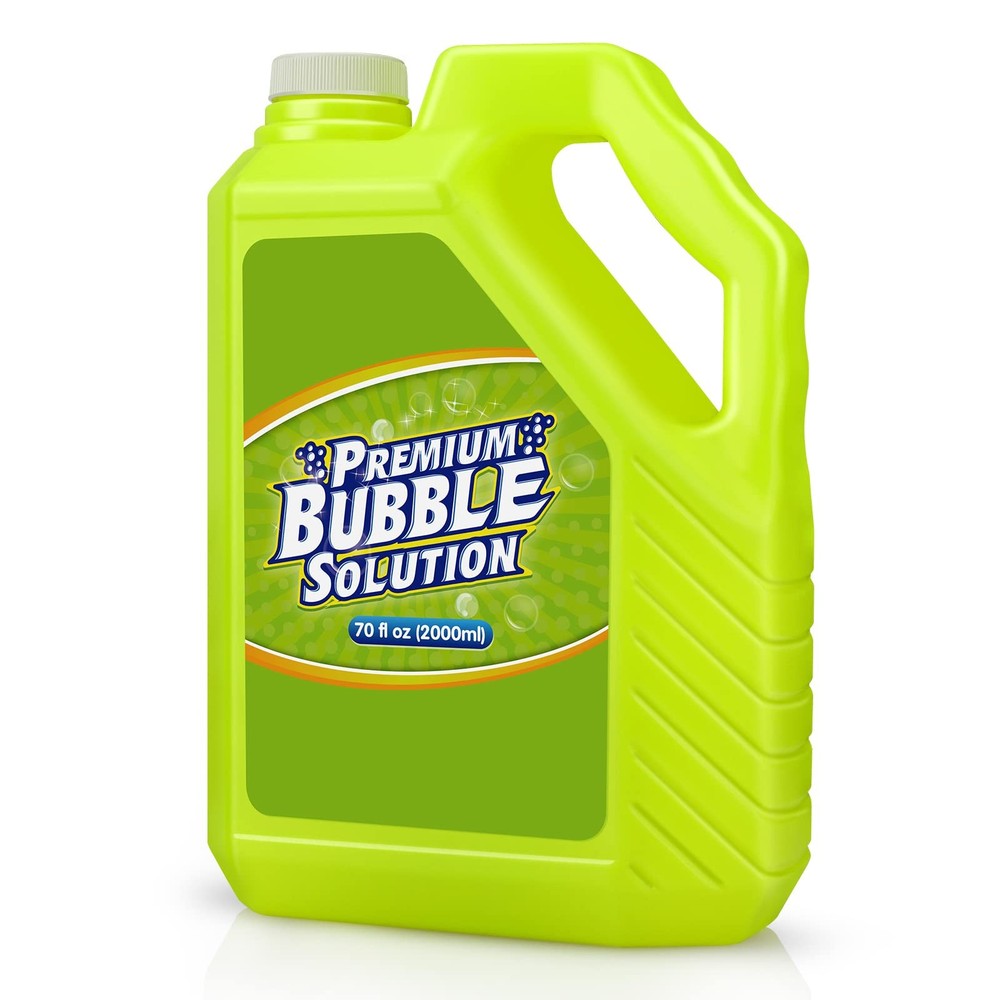 Bubble Solution Refill - 70 OZ Premium Bubbles Refill for Bubble Machine, Wan...