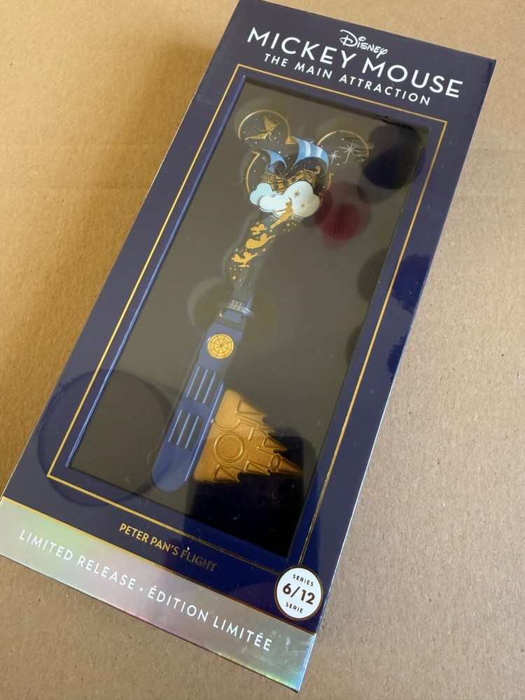 Disney Mickey Mouse The Main Attraction Peter Pan Flight Key - SEALED