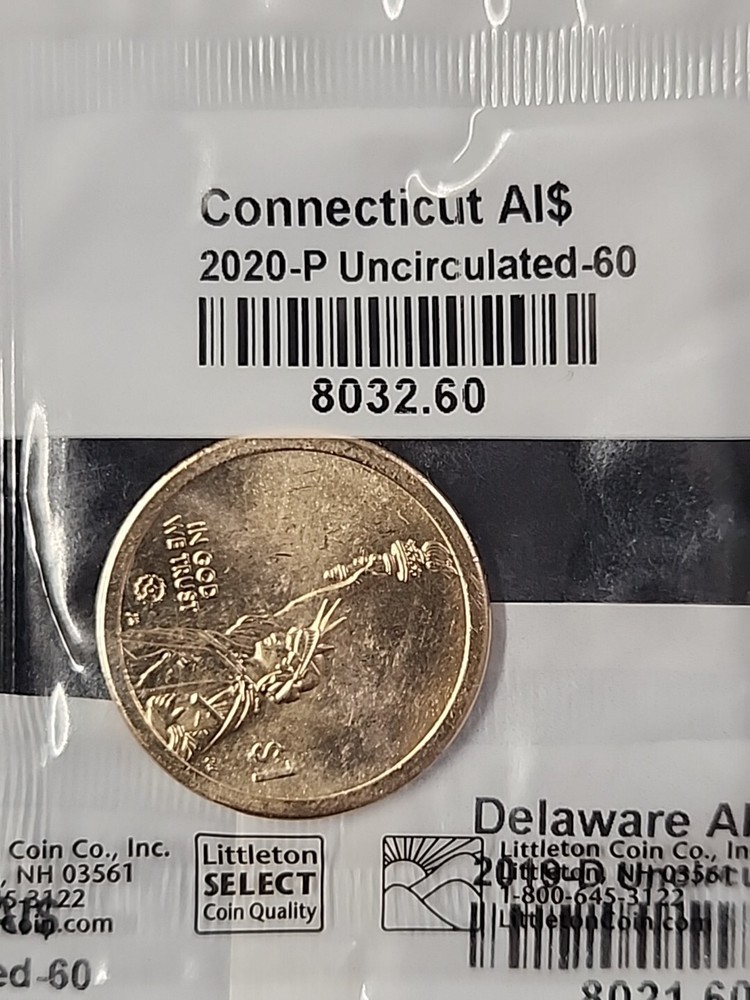 (5) US UNCIRCULATED DOLLAR COINS 2019-2020 R103