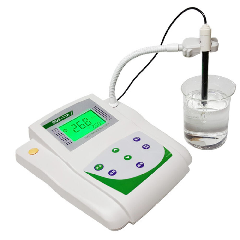 Digital Display Conductivity Meter Laboratory Cond Tester Water Quality Analyzer