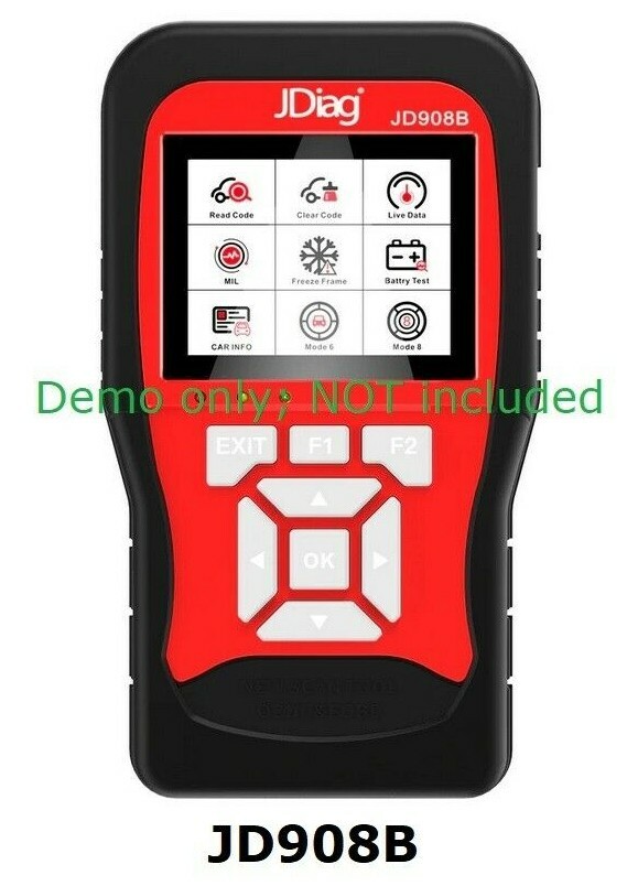 OBD2 OBDII Cable Compatible with JDiag JD906 JD906S JD908B Scan Tool code Reader
