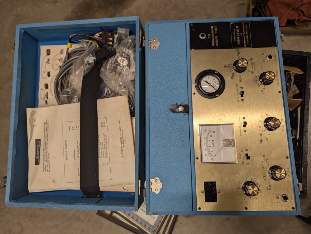 GM Analyzer II programmer bench test kit temperature control TOOL