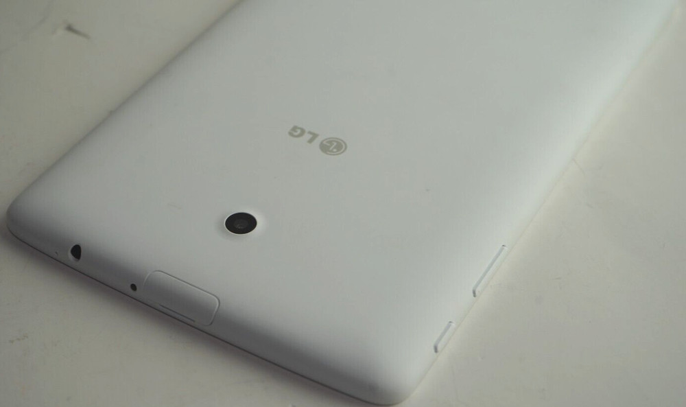 LG V480 WIFI Tablet White Android Corner Screen Discoloration