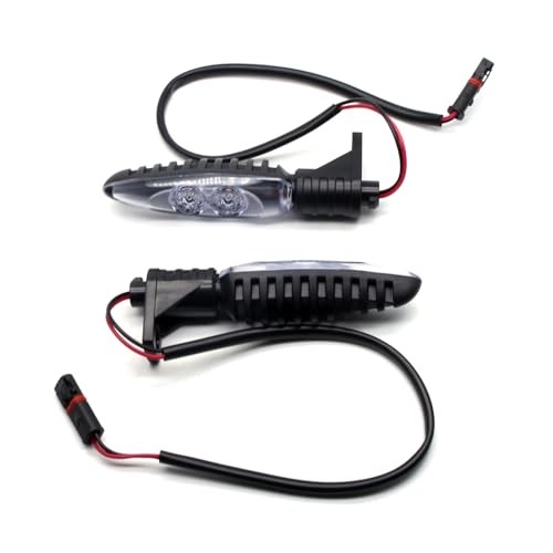 Motorcycle Turn Signal Lights, 2009-2016 Front LED Indicators Blinker Light