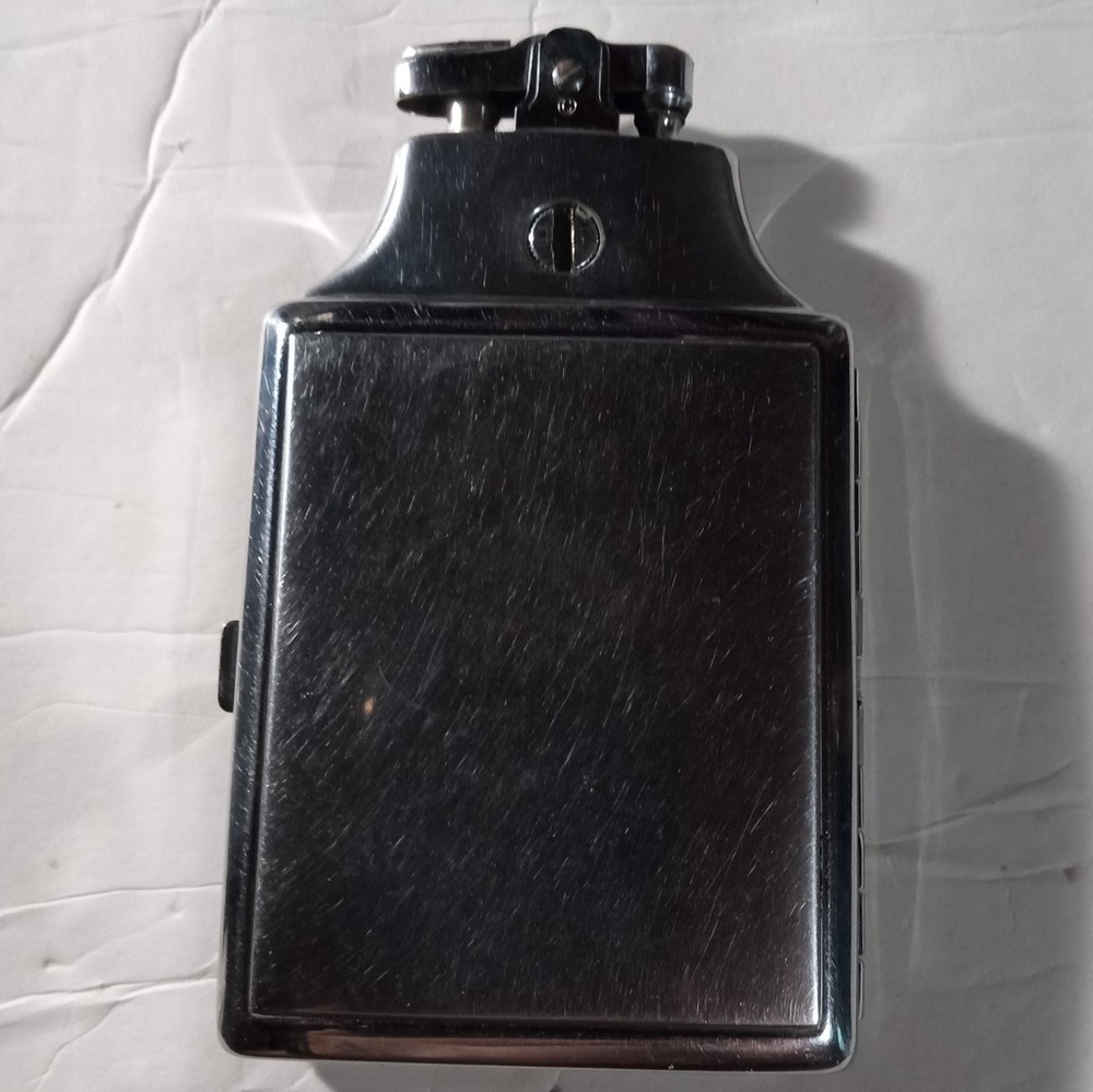 Ronson Mastercase Lighter And Cigarette Case Engraved EDZ