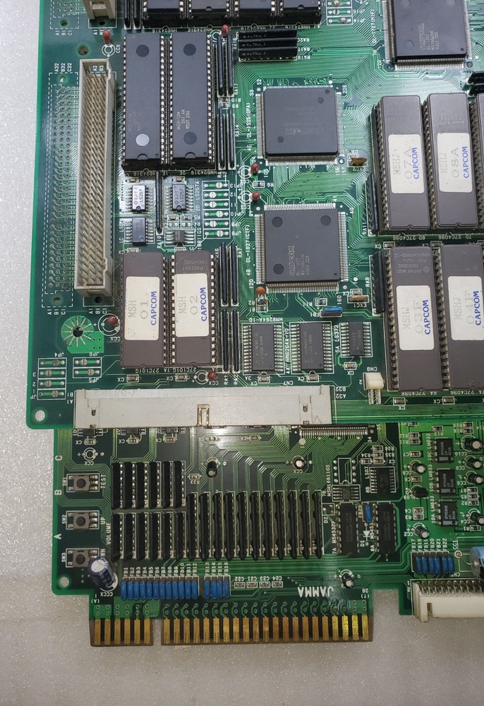 Marvel Super Heroes Original CPS II PCB (not working )Video Arcade Game Capcom