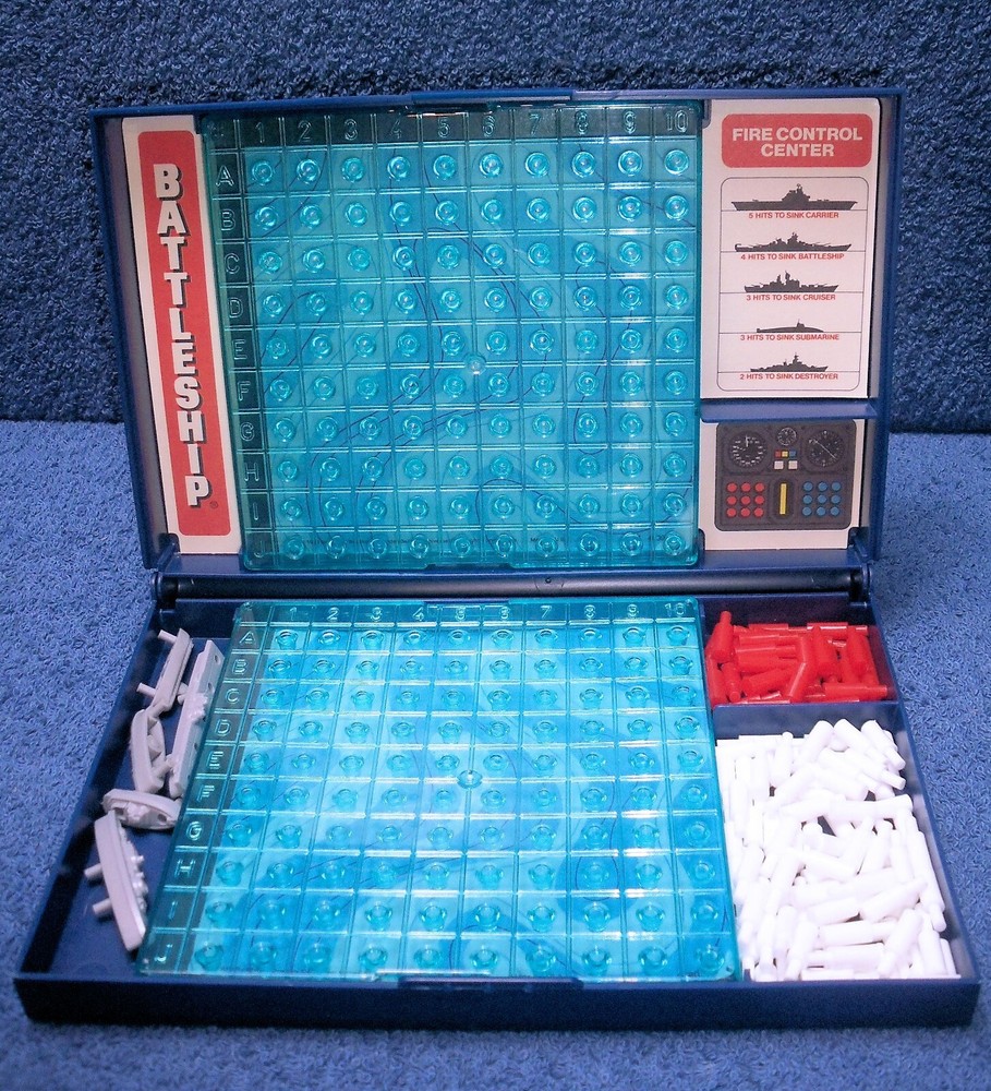 Battleship Board Game Milton Bradley, No Box