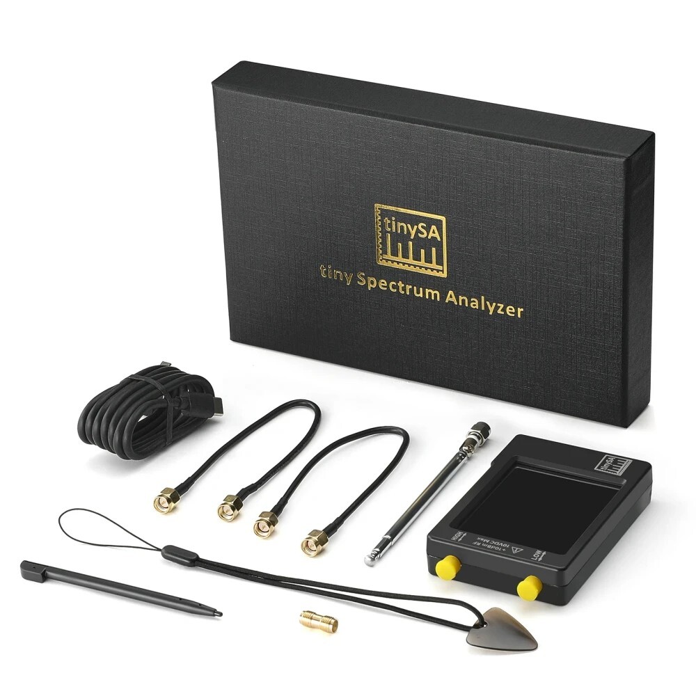 SeeSii Tiny Spectrum Analyzer TinySA 100kHz-960MHz Portable Frequency Analyzer