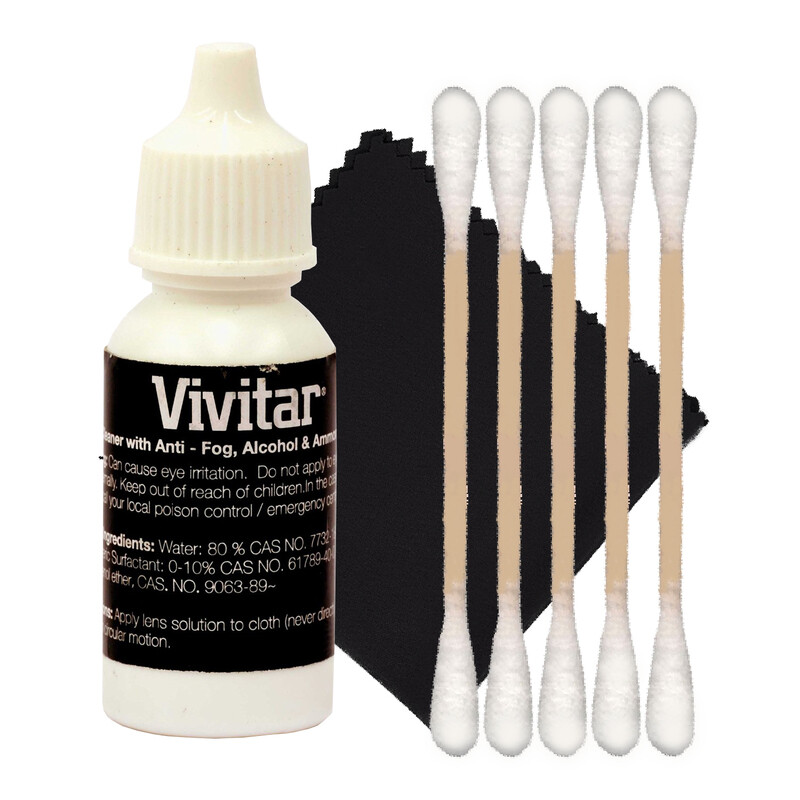 Tall and Flexible Tripod + Universal Screen Protector + Accessory Cleaning Kit