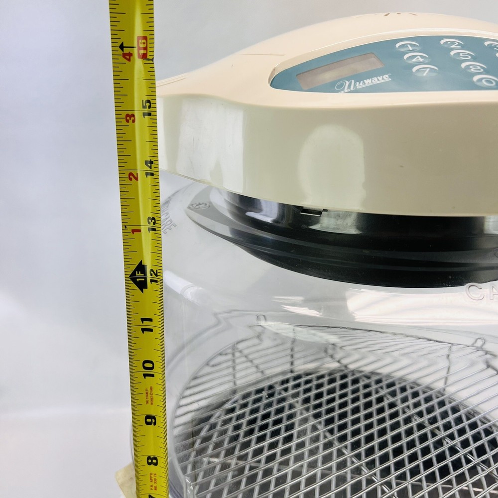 NuWave Pro Infrared Oven Model 20344 Includes Extender Ring & Bag Tested!