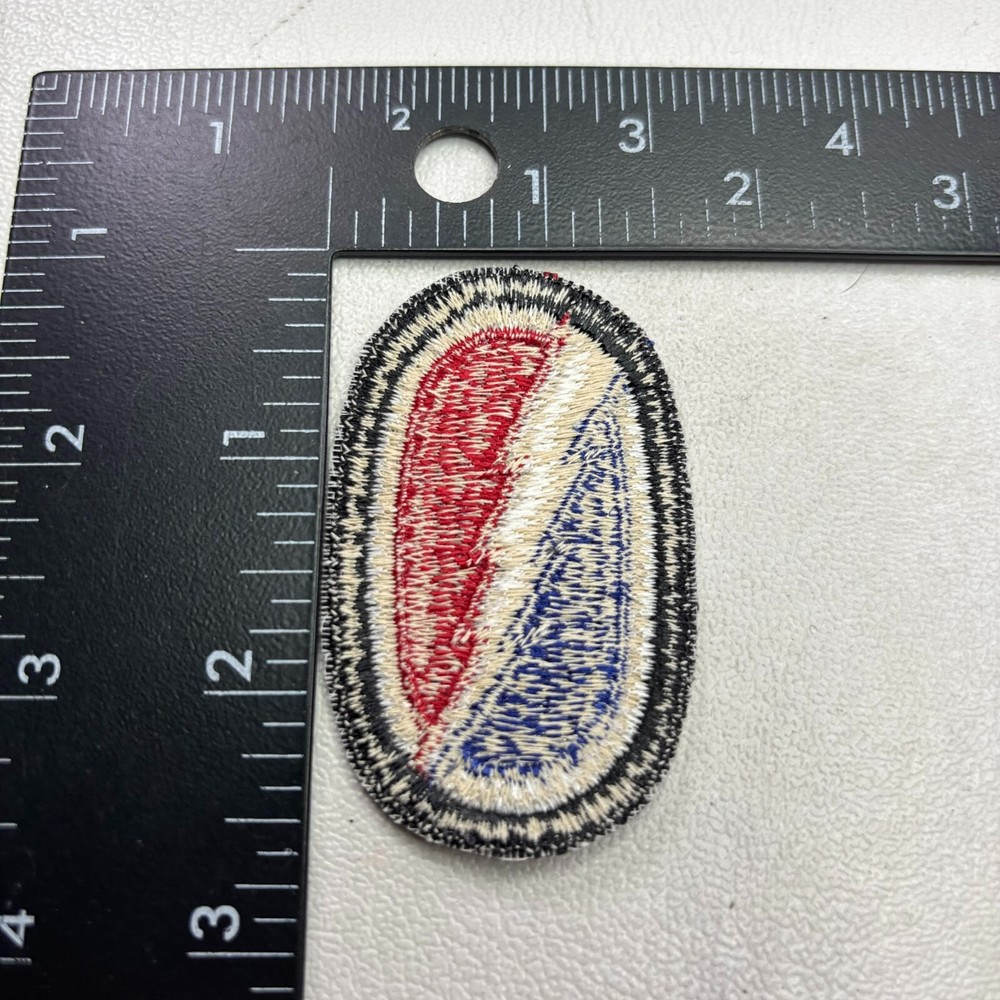 Military Patch ARMY OVAL - LIGHTNING 53af