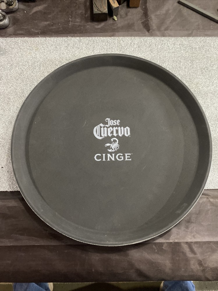 Jose Cuervo Cinge Serving Drink Tray 14" Diameter