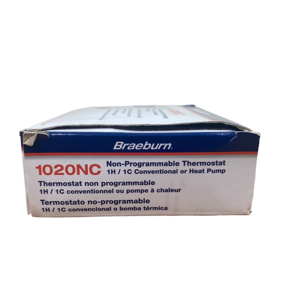 Braeburn 1220NC Digital Non-Programmable Thermostat - White