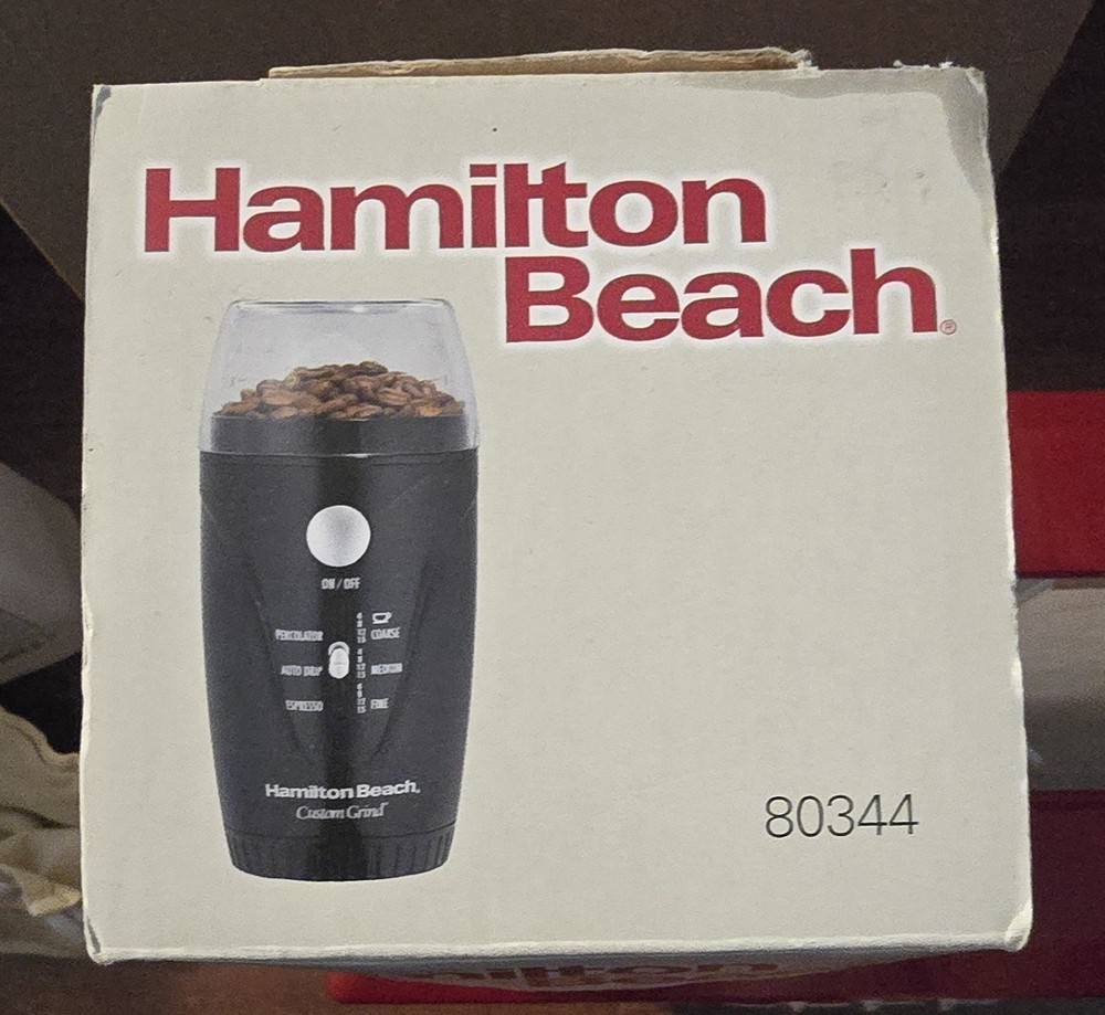 Hamilton Beach Custom Grind 15 Cup Coffee Grinder 80344