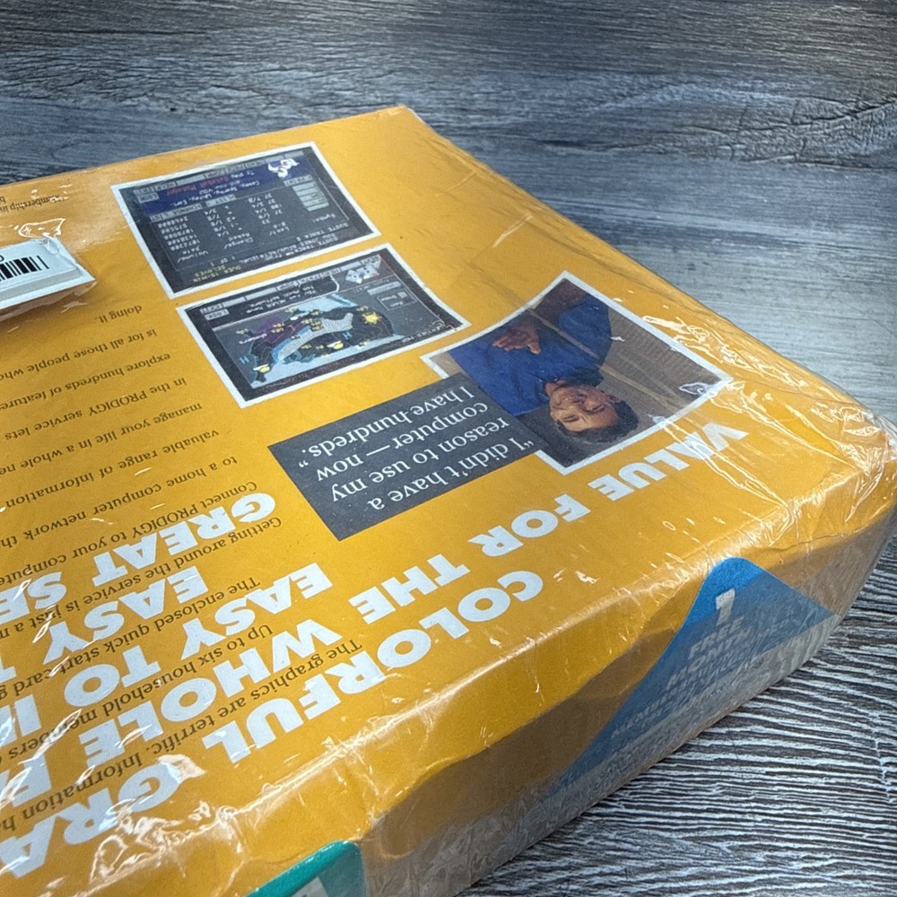 Prodigy Interactive Personal Service Start-Up Kit IBM PC Vintage Software 3.1