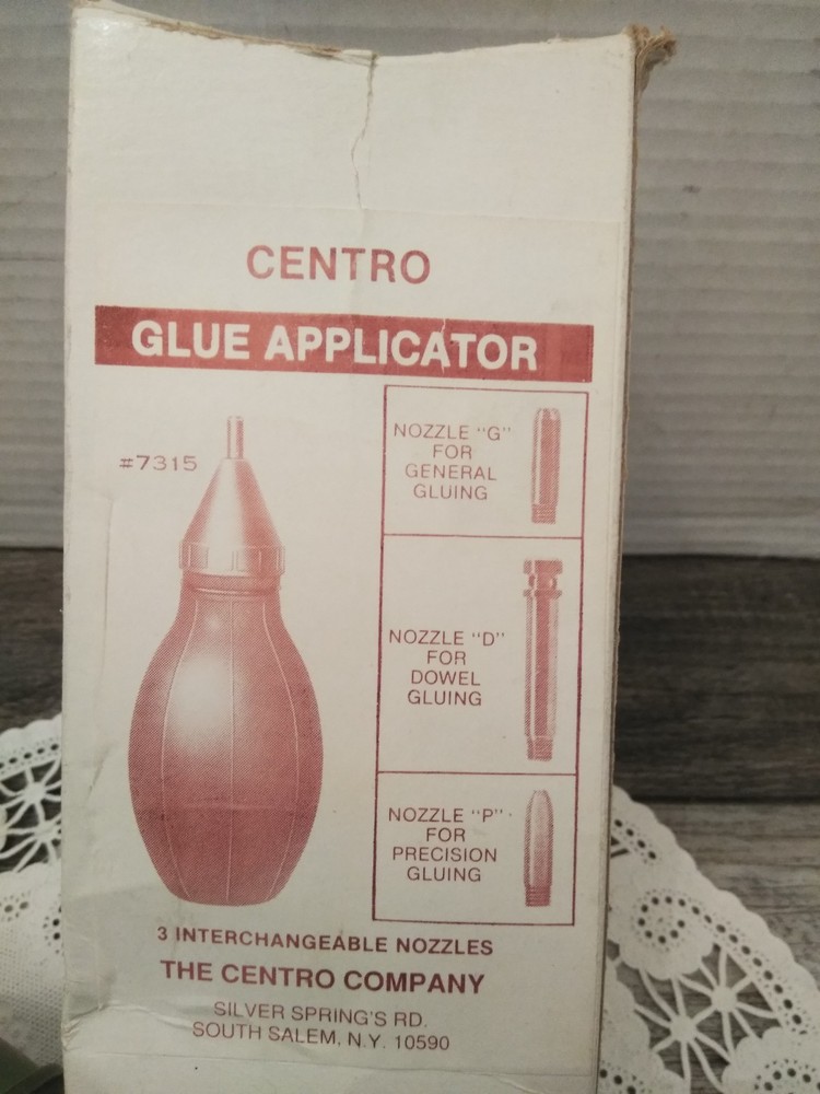 VTG. CENTRO GLUE APPLICATOR #7315 ( MAIN UNIT PICTURED ONLY)
