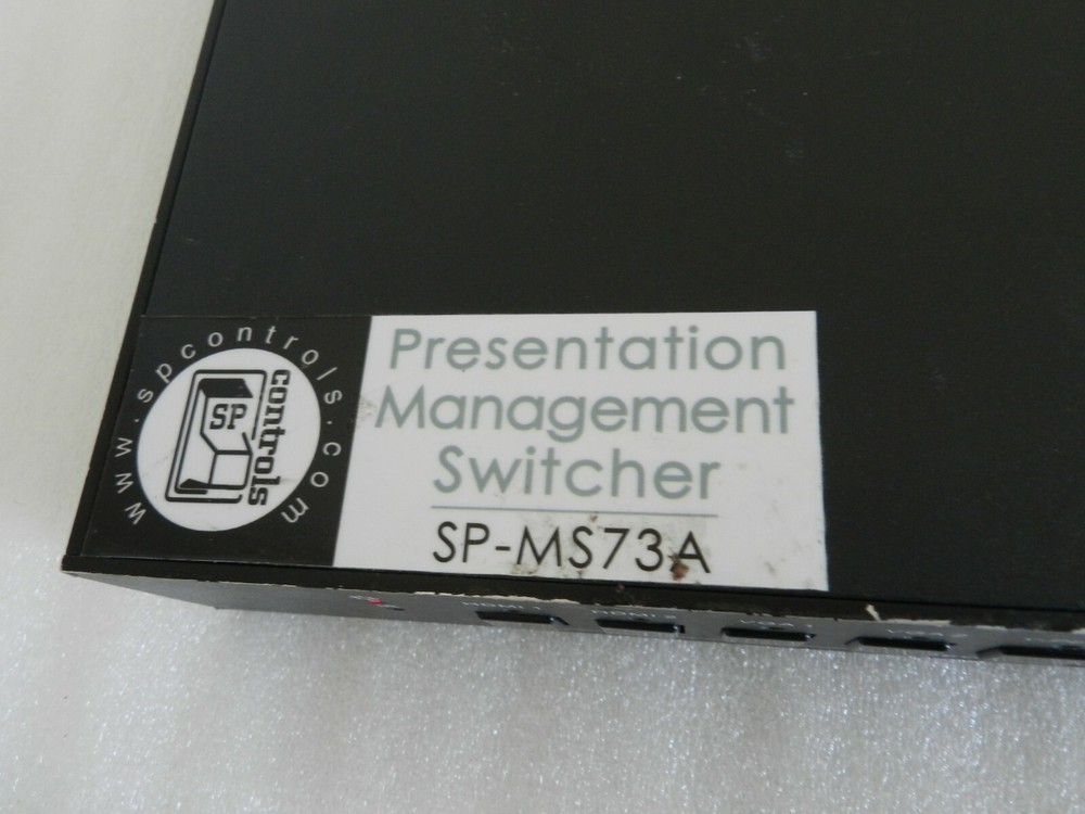 PRESENTATION MANAGEMENT SWITCHER SP-MS73A