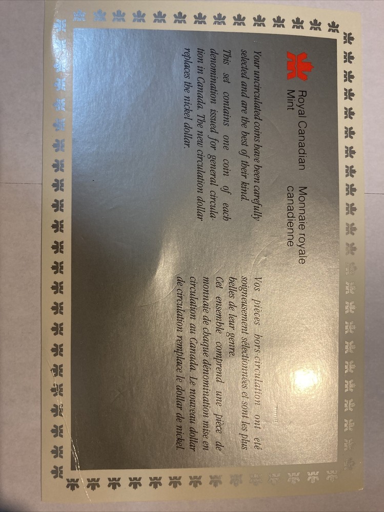 1988 canadian proof set