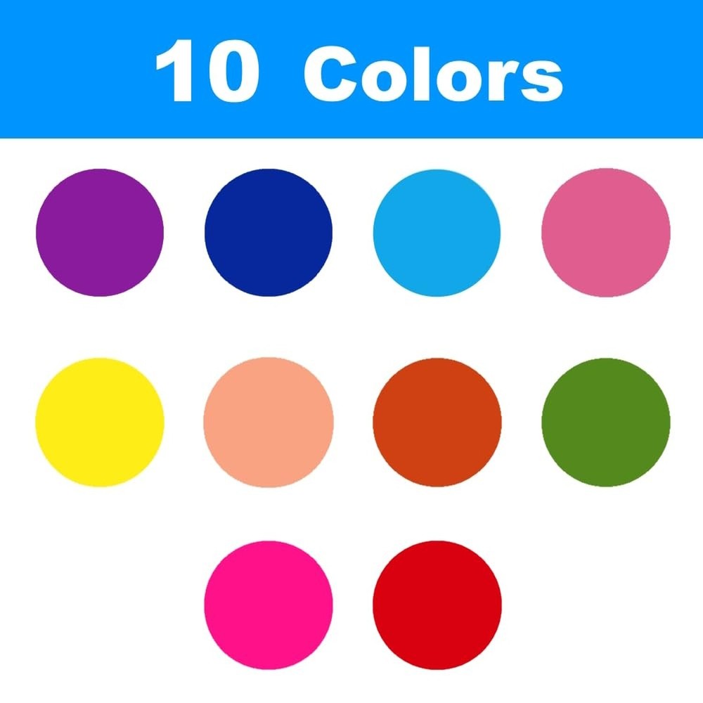 4200 Pieces 3/4" Colored Dot Stickers Color Coding Labels Self Adhesive Label...