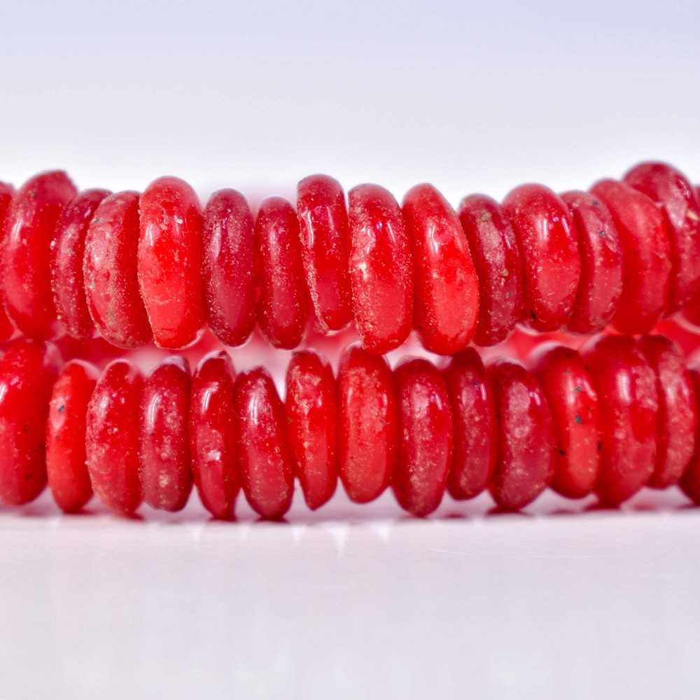 Ghana Annular Red Trade Beads