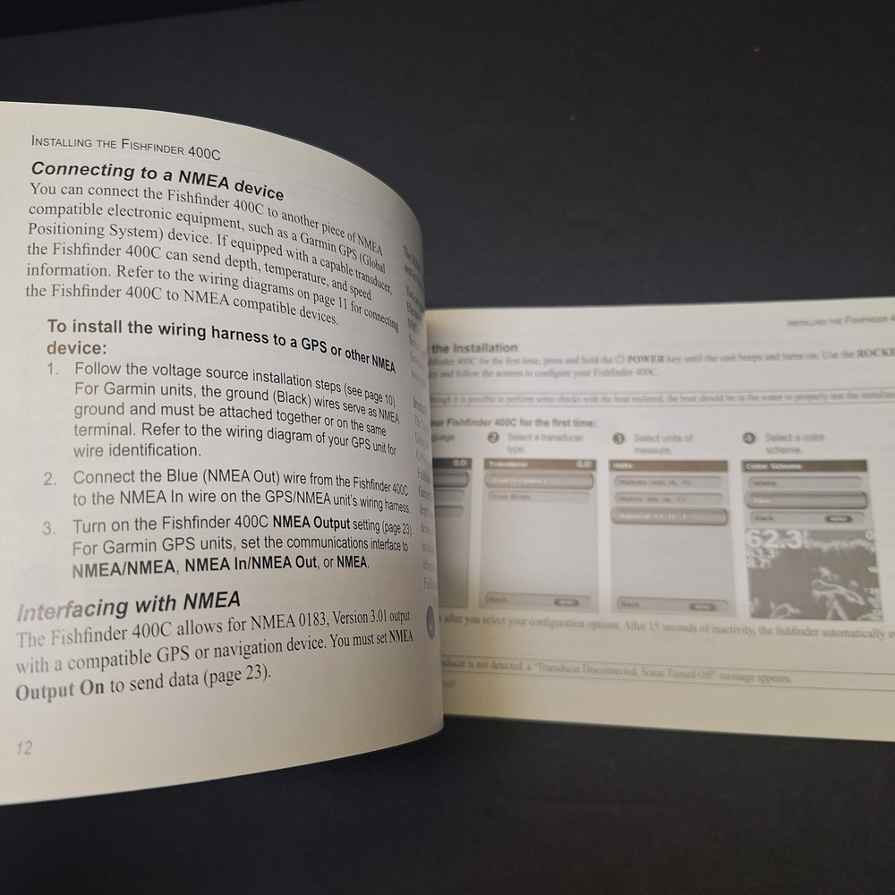 Garmin 400c Operation Instructional Manual