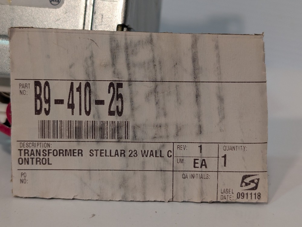 Skytron Stellar 23 Wall Control Transformer Surgical Lighting Components
