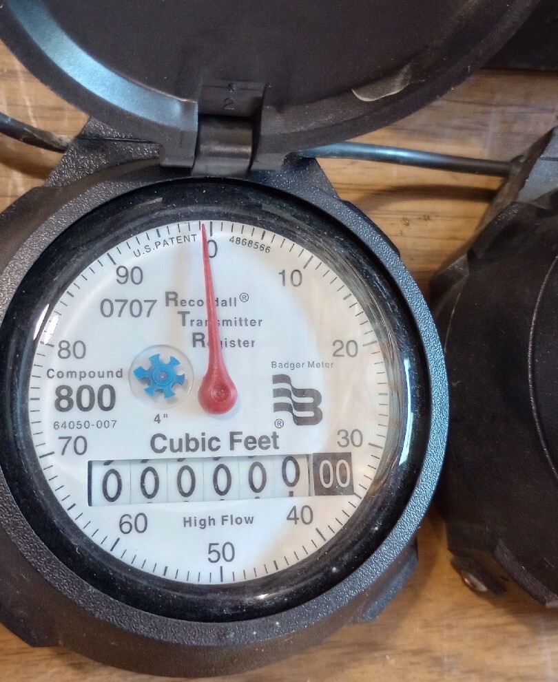 Badger Meter Compound 800 Register Summator Splitter Itron Erw-0153 Transmitter