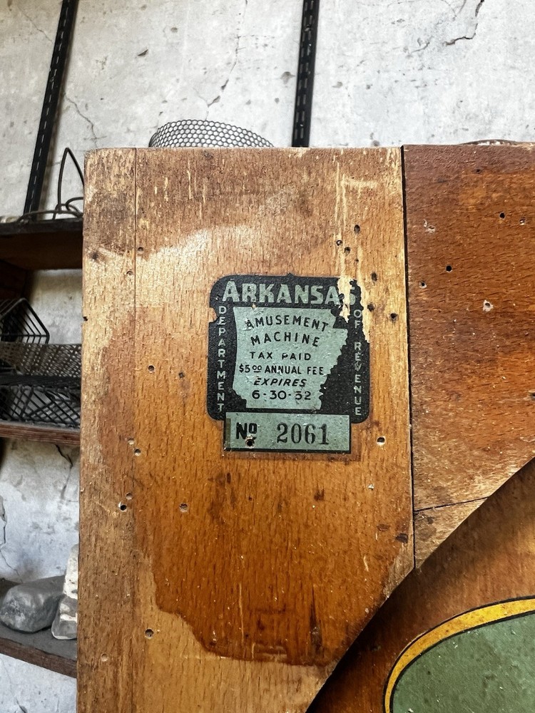 vintage pinball machine Board Table