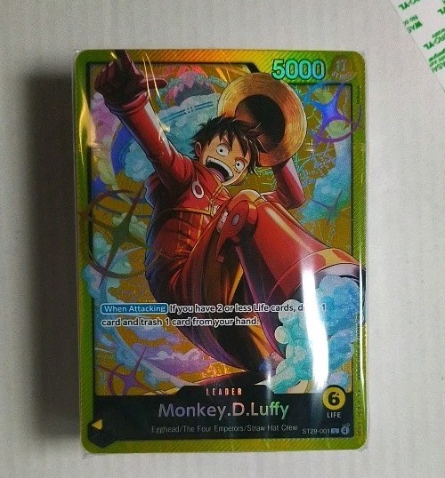 St29 Starter Deck One Piece Deck Only No Bonus Pack