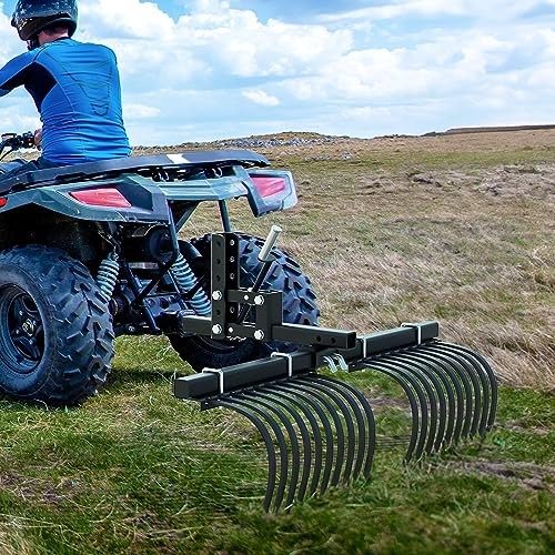 Manual Implement Lift 1-Point Lift System 50 Inches Width ATV Implement Lift