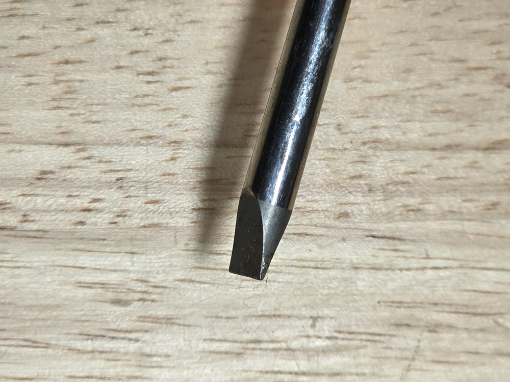 snap on tools red stubby flathead screwdriver SHD1