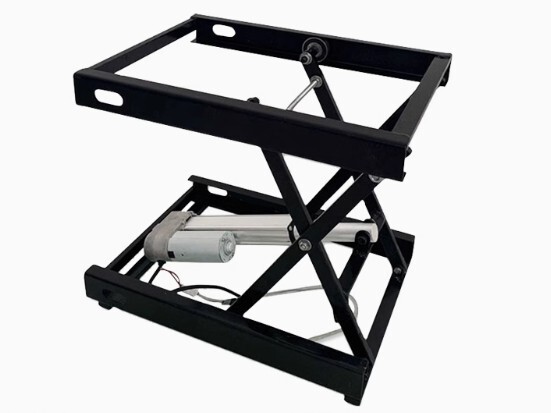 Electric Lifting Table Stand Platform Lifting Hardware Folding Iron Frame 80KG