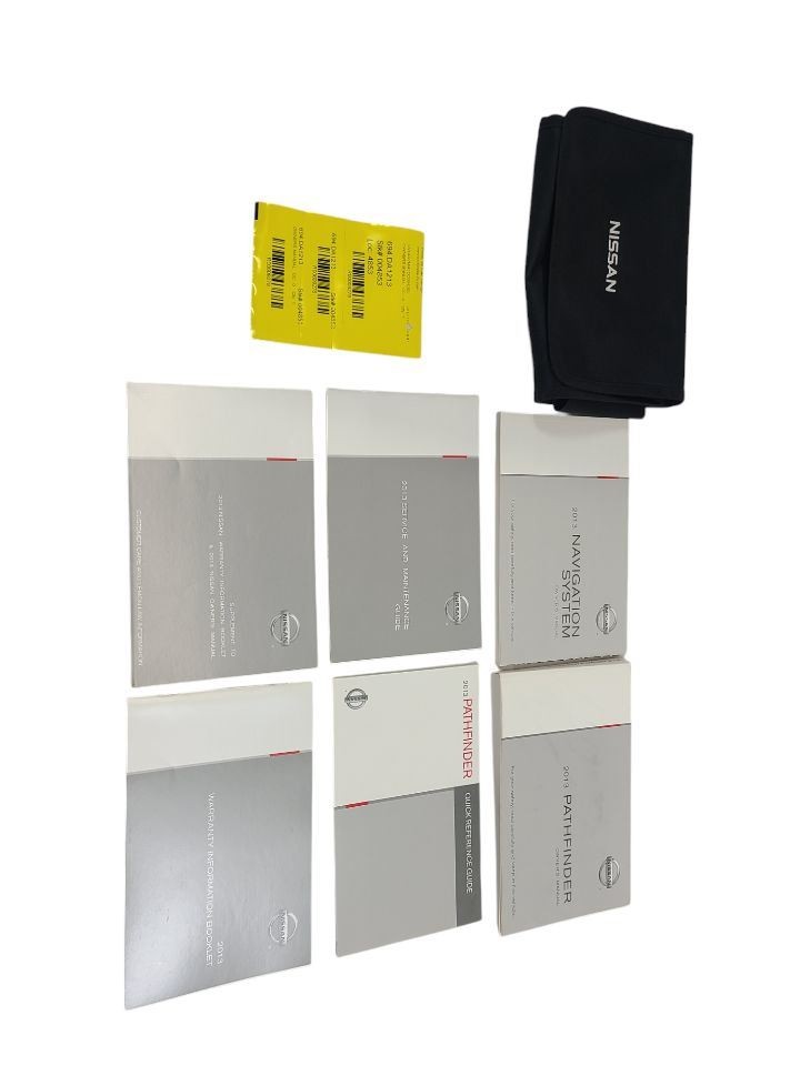 PATHFINDR 2013 Owners Manual 609278