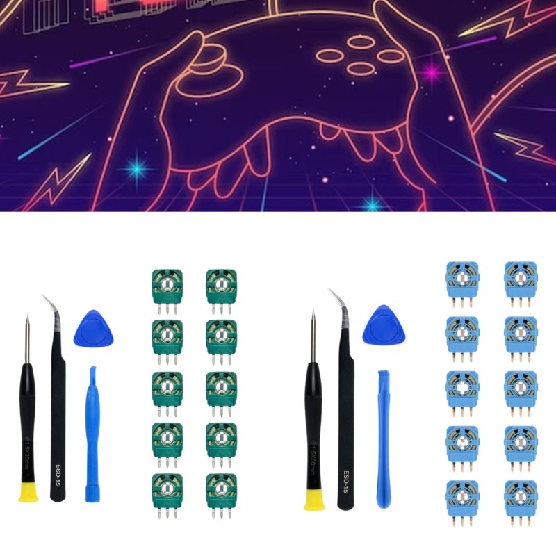 Potentiometer Controller Replacement Trim Resistor with Screwdriver