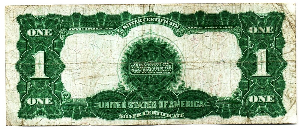 Fr. 232 $1 1899 Silver Certificate Balck Eagle Note.