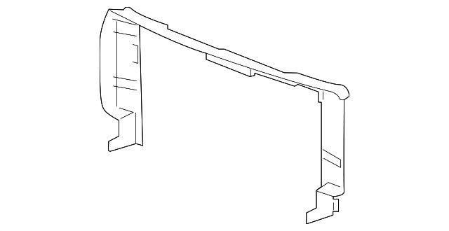 Genuine GM Front Bumper Shutter Baffle 84394062