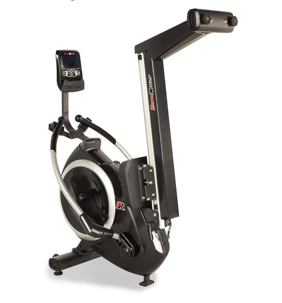 FITNESS REALITY 4000MR Magnetic Rower Rowing Machine with 15 Workout Programs