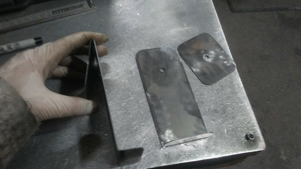 1996 Honda Civic EK Middle Panel:*Bare Aluminum One 52mm & Switch Panel Cutout