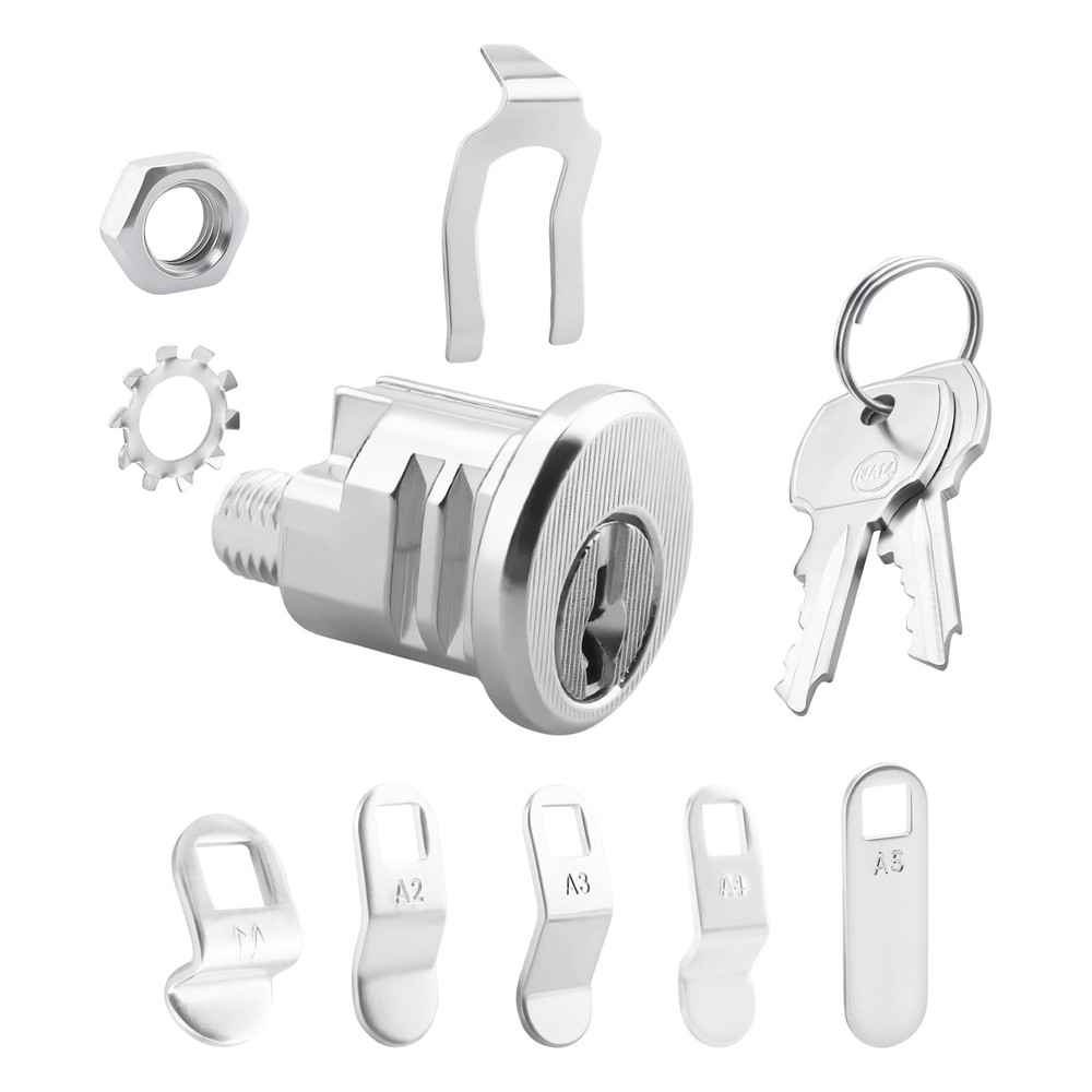 MP4946 Mailbox Lock Replacement Compatible with Cutler-Federal Silver