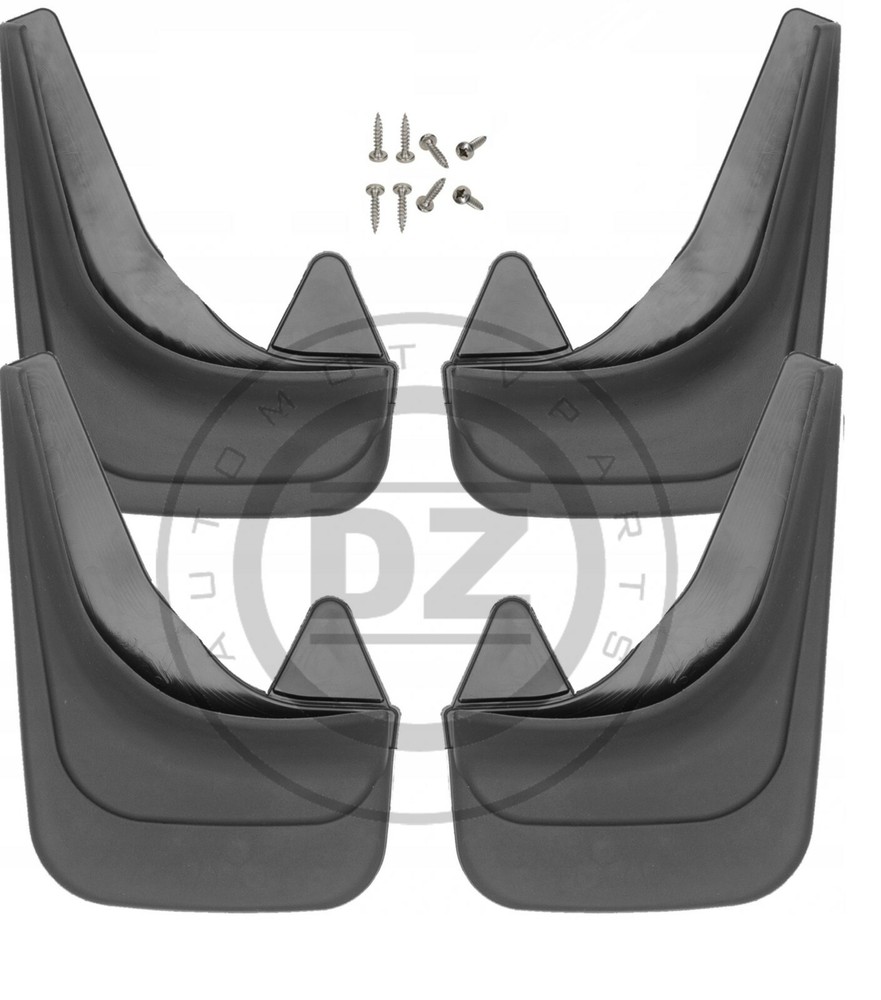 4x Mud Flaps Front+Rear Left+Right for Mercedes E-Class W124