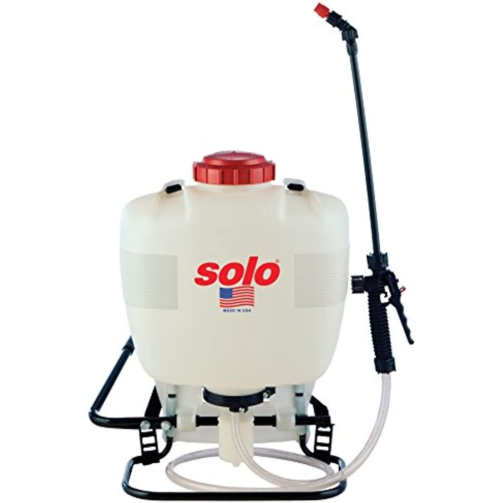 SOLO 10207 4Gl Backpack Sprayer, white