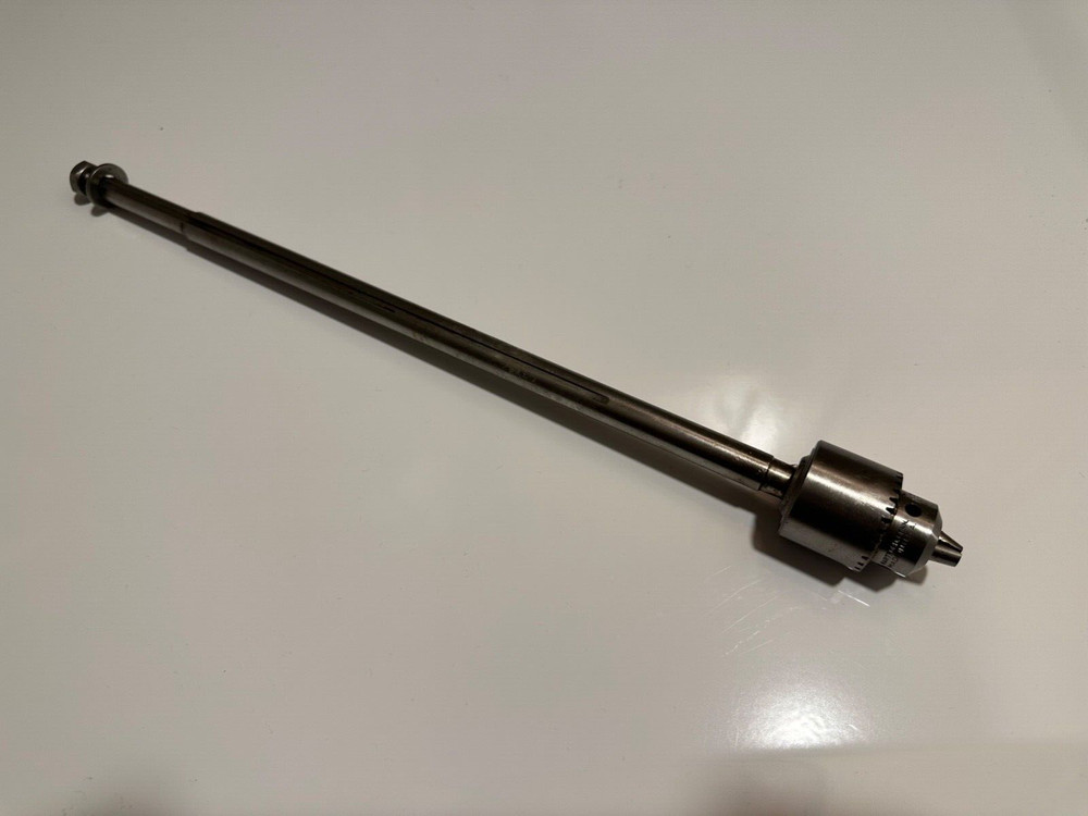 Spindle + Jacobs N1A Chuck for Hammer Co. R-53 Sensitive Drill Press
