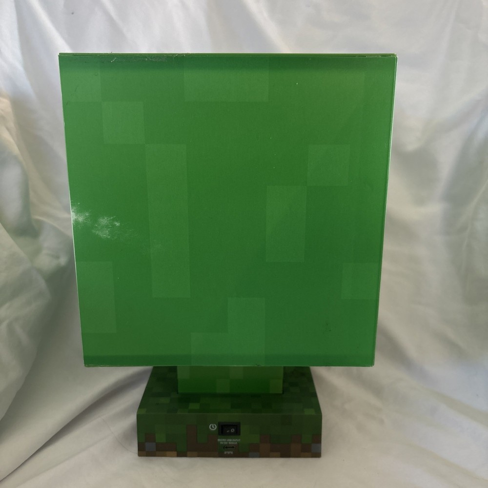 Minecraft Creeper LED Table Lamp Light (Includes LED Light Bulb)