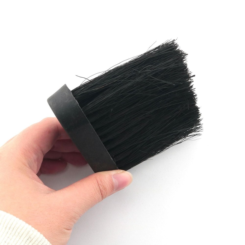 DGBRSM 2PCS Hearth Brush Fireplace Replacement Head Cleaning Black