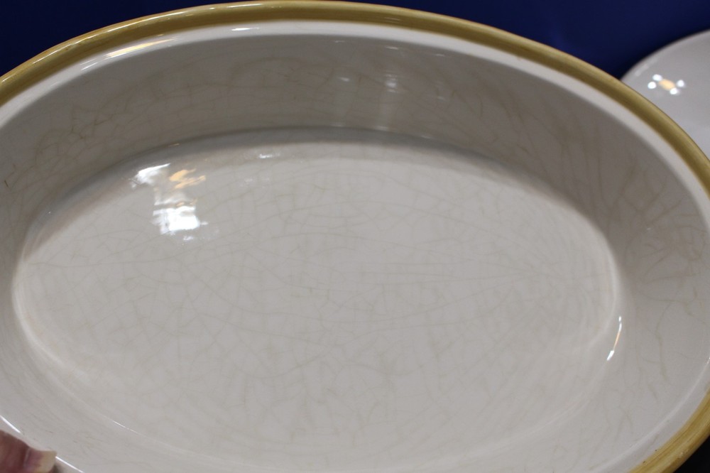 Temp-tations Presentable Ovenware By Tara Fruit Basket Pattern 4 Piece Set