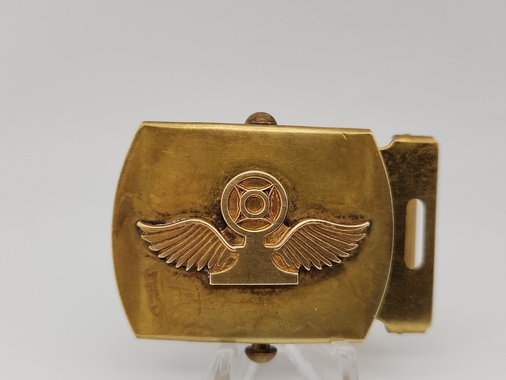 Vintage Brass  Belt Buckle