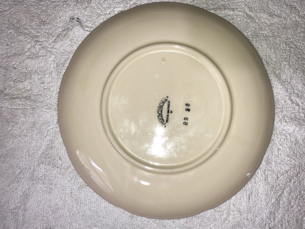 Franciscan Poppy 8” Salad Plate (4 available)